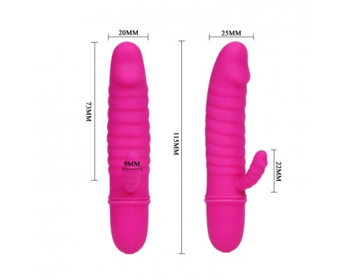 Вибромассажер с анальным отростком