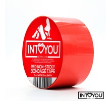 Скотч для фиксации, 15 метров, красный