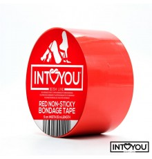 Скотч для фиксации, 15 метров, красный