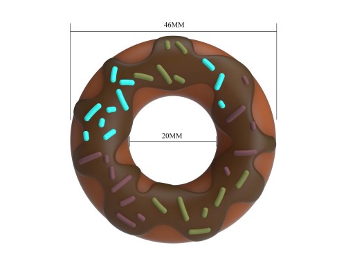 Эрекционное кольцо в форме пончика CHOCO