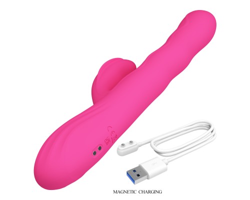 Вибростимулятор-кролик с волновыми движениями Winters