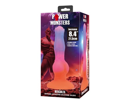 Hercules, фаллоимитатор на присоске, серии Power Monsters, 21,5 см