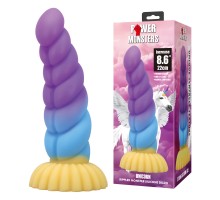 Unicorn, фаллоимитатор на присоске, серии Power Monsters, 22 см