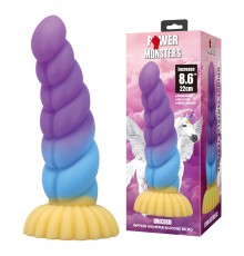 Unicorn, фаллоимитатор на присоске, серии Power Monsters, 22 см