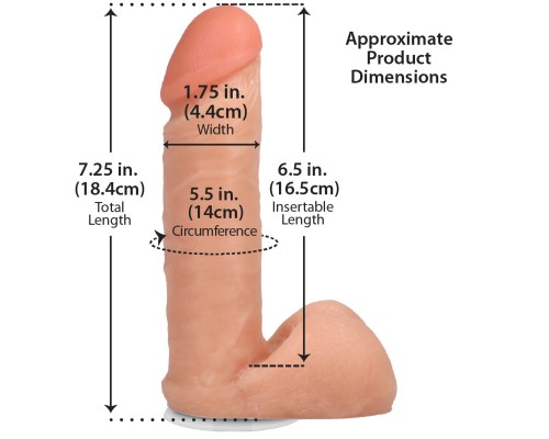 Реалистик Ultra Skin 6 Realistic Cock - реалистичный фаллоимитатор для удовлетворения всех ваших интимных желаний