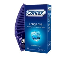 Презервативы "Contex" № 12 Long Love с анестетиком, продлевающие удовольствие