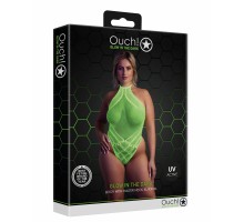 Боди with Halter Neck - Neon Green - XL/XXXXL