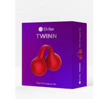 Вибромассажер SVIBE Twinn, cherry