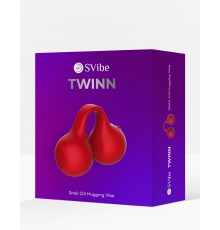 Вибромассажер SVIBE Twinn, cherry