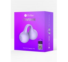 Вибромассажер  SVIBE Twinn, lilac