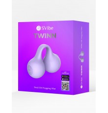 Вибромассажер  SVIBE Twinn, lilac