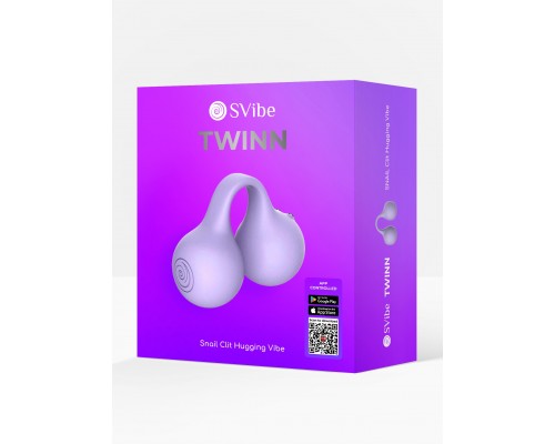 Вибромассажер  SVIBE Twinn, lilac