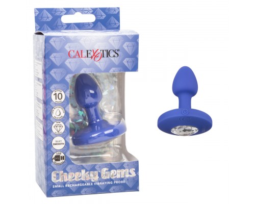 Перезаряжаемая анальная вибропробка Cheeky Gems Small Rechargeable Vibrating Probe