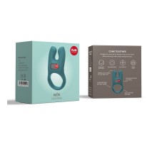 Эрекционное виброкольцо FF NOS, бирюзовый 51101