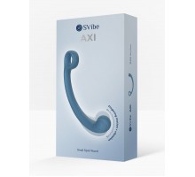 Универсальный вибромассажер SVibe Snail AXI Spot Wand, голубой