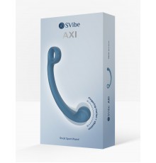 Универсальный вибромассажер SVibe Snail AXI Spot Wand, голубой