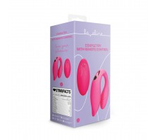 Парный вибромассажер Couple Toy with Remote Control с пультом управления (розовый)