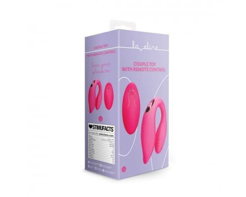 Парный вибромассажер Couple Toy with Remote Control с пультом управления (розовый)