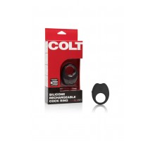 Перезарежаемое эрекционное кольцо с вибрацией Silicone Rechargeable Cock Ring COLT