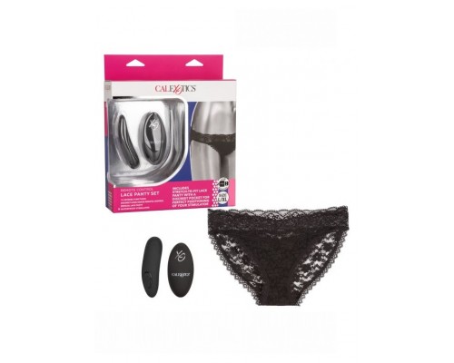 Трусики с вибромассажером для стимуляции клитора Remote Control Panty Set L/XL