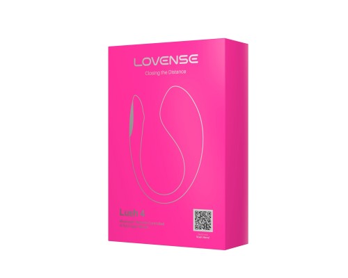 Виброяйцо LOVENSE Lush 4, розовый
