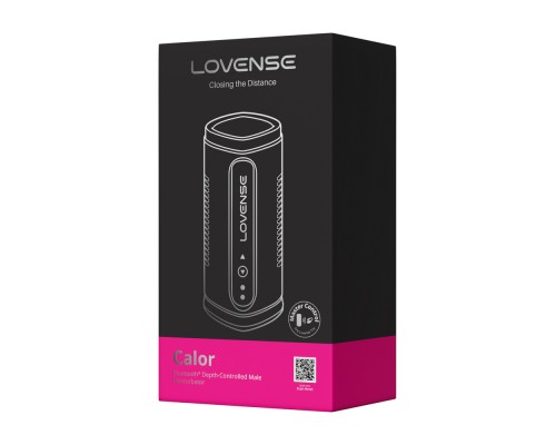 Мастурбатор нереалистичный LOVENSE Calor, черный