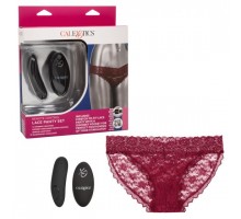 Трусики с вибромассажером для стимуляции клитора Remote Control Lace Panty Set S/M