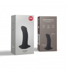 Фалоимитатор из силикона FF AMOR, чёрный 22511