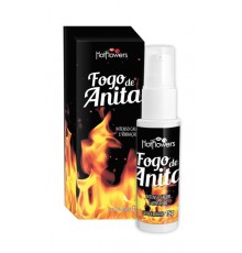 Стимулирующий гель FOGO DE ANITA для женского оргазма с согревающим и вибрирующим действием.