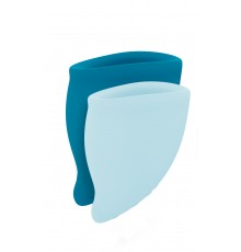 Набор менструальных чаш Fun Cup Explore Kit (бирюзовый)