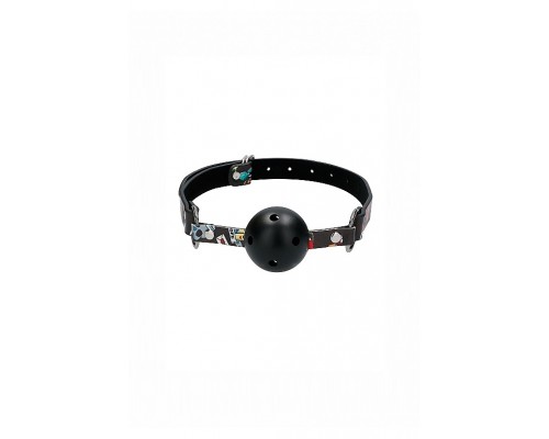 Кляп Breatheable Ball Gag Old School Tattoo Style