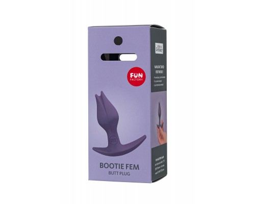 Анальная пробка для ношения FF BOOTIE FEM, пыльно фиолетовый. 25601