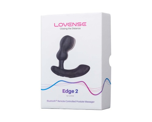 Вибромассажер простаты Edge 2, черный