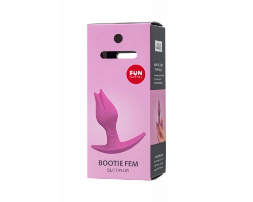 Анальная пробка для ношения FF BOOTIE FEM, розовый. 25600