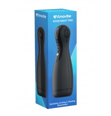 Инновационный мастурбатор Good night Pro с имитацией орального секса (черный)