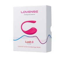 Виброяйцо LOVENSE Lush 3, розовый