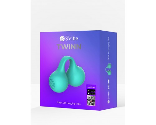 Вибромассажер  SVIBE Twinn, tiffany