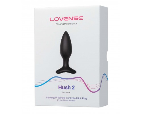 Анальная пробка LOVENSE Hush 2 (S) 3,8 см
