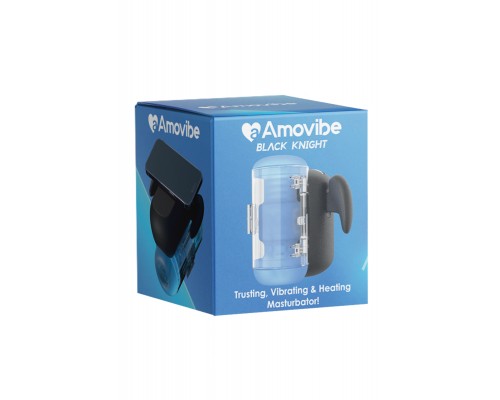 Инновационный робот-мастурбатор Black Knight с функциями пенетрации, вибрации и нагрева