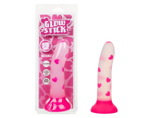 Светящийся фаллоимитатор Glow Stick Heart