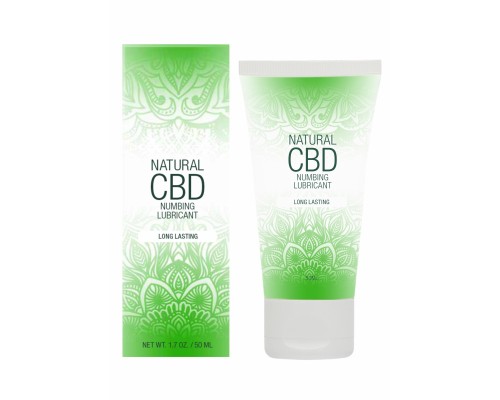 Лубрикант снижающий чувствительность Numbing Natural CBD - 50 ml