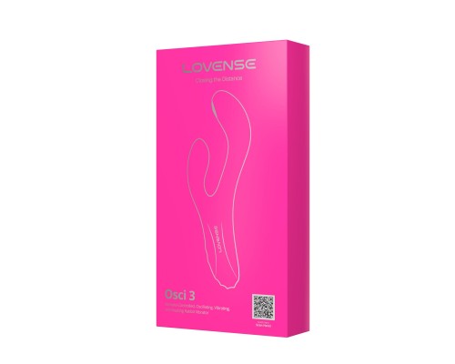 Вибратор-кролик LOVENSE Osci 3, розовый
