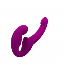 Анатомический безремневой страпон FF SHARE LITE (фиолетовый)