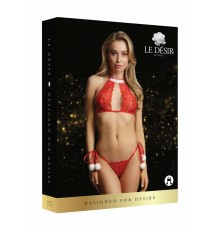 Комплект эротического белья Snow Angel Lace Lingerie Set (красный)