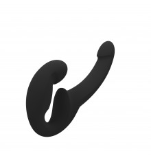 Анатомический безремневой страпон FF SHARE LITE (чёрный)