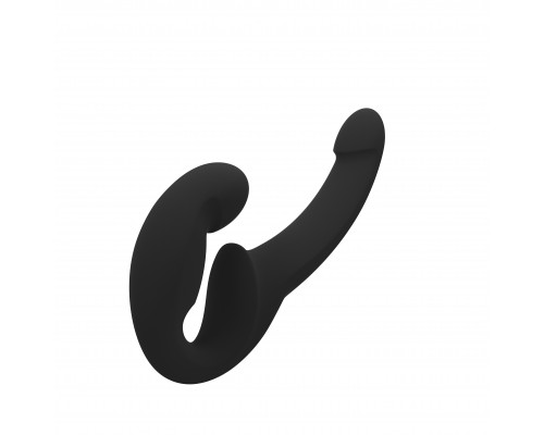 Анатомический безремневой страпон FF SHARE LITE (чёрный)