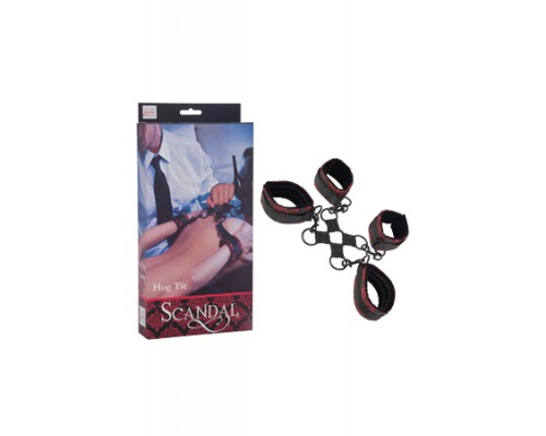 Крестообразные наручники (оковы, фиксаторы) для рук и ног Scandal Hog Tie