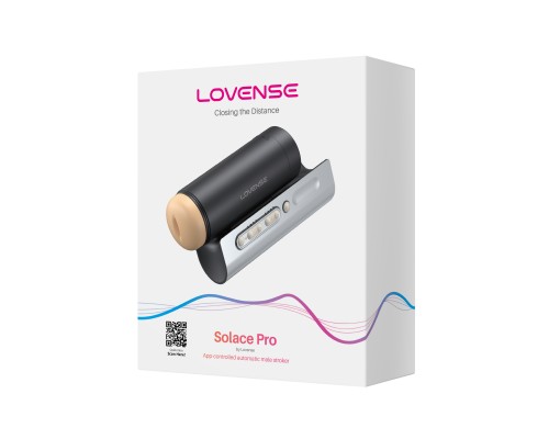 Мастурбатор нереалистичный LOVENSE Solace Pro Male, черный