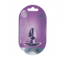 Анальная пробка из силикона S - Metallic Pur