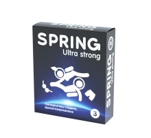 Презервативы SPRING™ Ultra Strong, 3 шт./уп. (ультра-прочные)
